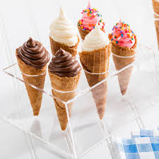Shop ice cream cone display at webstaurantstore, your resource for restaurant supplies and equipment. 2019 China Factory Manufacture 6 Holes Acrylic Ice Cream Cone Display View Acrylic Ice Cream Cone Display Yageli Product Details From H2 Display Trading Ltd On Alibaba Com