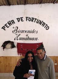 Con Don Fortunato Ramos quien me contó su historia y me dio una entrevista  para México