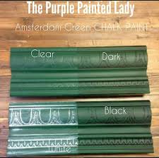 Chalk Paint Sample Board Colors All In A Row The Purple