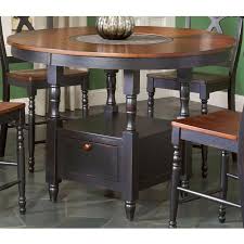 Combine this table with the. Largo Furniture Dining Tables Phillip D195 36 Counter Height W Lazy Susan Round From Lott Furniture Co Of Forest