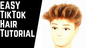 If you're having a bad hair day, your options are more limited than those who have long hair. Easy Tiktok Hairstyle Tutorial Thesalonguy Youtube