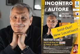 Maurizio de Giovanni torna a Olgiate Olona: evento spostato al Cineteatro  Area 101 per l'alto numero di adesioni