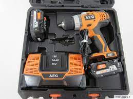 Who makes the best lithium ion cordless drill? Aeg Power Tools Cordless Compact Drill Bs 14 C 2 X 2 Ah Pro Li Ion Battery Ebay