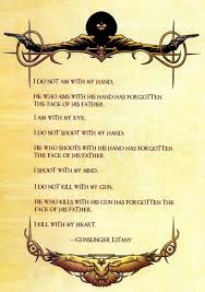 19 I Do Not Aim With My Hand He Who Aims With His The Dark Tower Gunslinger Dark Tower Dark Tower Tattoo
