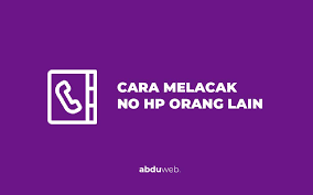 We did not find results for: Cara Melacak No Hp Orang Lain Lewat Internet Dengan Mudah