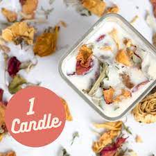 This time i used dried eucalyptus stems and a live. How To Use Dried Flowers In Candle Making