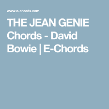 Show Me The Way To Go Home Irving King The Jean Genie Chords David Bowie E Chords David Bowie Brandi Carlile Bowie