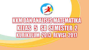 Rpp kelas 5 semester 1 terdiri dari empat tema yang masing masing tema terdiri dari tiga sub tema dan setiap sub tema terdiri dari enam pembelalajaran. Kkm Dan Analisis Alokasi Waktu Matematika Kelas 5 Semester 2 Kurikulum 2013 Revisi 2017 Gurusd Id