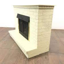 There are many forms of electrical fireplaces. Lot Faux Brick Fiberglass Electric Fireplace Mantel