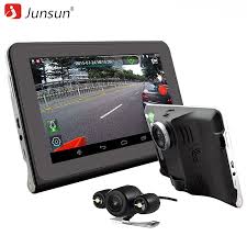 Coche Grabadora De Video Junsun Capacitive Car Dvr Camera Video Recorder Android 4 4 Gps Navigation Wifi Fm Truck Gps Sat Gps Navigation Dash Camera Dvr Camera