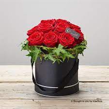 Crimson Rose Hatbox