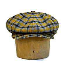 Casquette Gavroche En Crepe De Laine Vintage En Chapeau Gris Etsy Mens Newsboy Hat Newsboy Cap Hats For Men