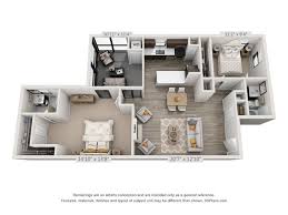 3d Furnished House Floor Design Sims House Plans Sims House Design