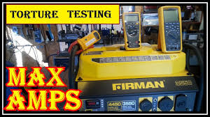 Save on honda, duromax, yamaha, generac, dewalt, subaru, durostar and more Load Testing The Firman Po3501 3550 4550 Watt Generator Don T Try This At Home Youtube