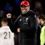 Jürgen Klopp laughs Nike's Philippe