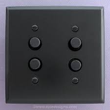 Black Antique Reproduction Single Pole Push Button Light Switches Modern Light Switches Light Switch Antique Lighting