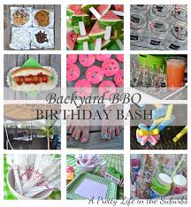 See more ideas about birthday parties, backyard birthday parties, backyard birthday. Backyard Bbq Birthday Bash A Pretty Life In The Suburbs