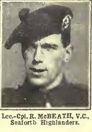 Robert Gordon McBeath VC