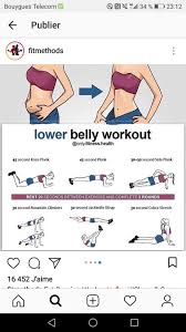 Epingle Par Mzelle Lulu Sur Sport Exercices De Fitness Exercice Pour Maigrir Exercices Abdos