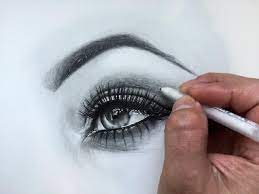 The right gel pen is buttery smooth, has an ink color that really pops, and is a pleasure to write with on all sorts of different paper. Adding Highlights To Eye Drawing Youtube