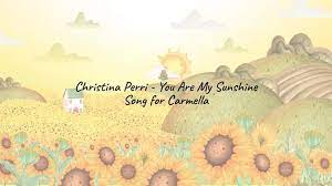 Lirik Lagu You Are My Sunshine Christina Perri Christina Perri Lirik Lagu The Kennedys