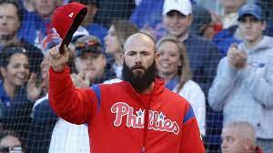 He previously played for the baltimore. Jake Arrieta Cheered In Wrigley Return Calls Cubs Stint Special 6abc Philadelphia