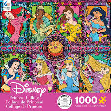Available in 300, 550, 750, 1000 pieces and deluxe sets. Ceaco Disney Fine Art 1000 Piece Puzzle Princess Collage Toys R Us Canada
