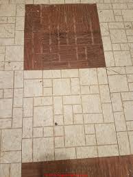 Tuscan sun, 99 cents a square foot, and soooooo 1970s, i wanted to redesign my mom's 1974. Asbestos Containing Floor Tiles Sheet Id 1974 1979 Photos Q A On Identifying Asbestos Suspect Flooring From The 1970s
