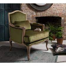 Hathaway Moss Green Velvet Armchair Nearly Perfect French Bedroom Chair Green Sofa Living Room Green Velvet Chair Armchair