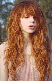 Long Curly Hairstyles With Trendy Bangs 2016 Hair Styles Long Hair Styles Curly Hair Styles Naturally