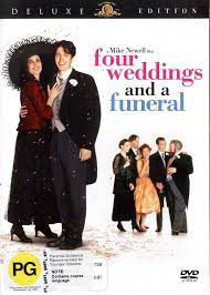 Four Weddings And A Funeral Dvd Classic Comedy Movies Funny Comedy Movies Comedy Movies