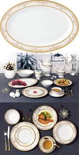31 results for dishes set for 8. 32 Piece Traditional Rose Stoneware Dinnerware Set Blue Service For 8 Dinner Service Sets Kitchen Dishes