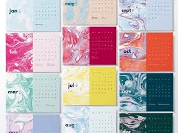 2021 Desk Calendar With Holder Abstract Calendar With Wooden Etsy Calendar Design Desk Calendar Design Desk Calendars
