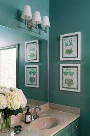 Bold Bathroom Makeover With Behr Paint