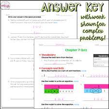 Maybe you would like to learn more about one of these? 4th Grade Go Math Mid Chapter Quiz Chapter 7 Tpt