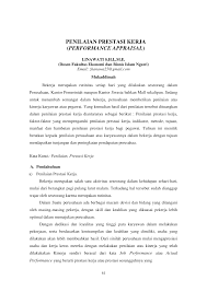 Untuk mempermudah dalam menyusun penilaian prestasi kerja pada pns maka telah dibuat aplikasi menggunakan excel. Https Ejournal Iaingawi Ac Id Index Php Investama Article Download 427 Pdf