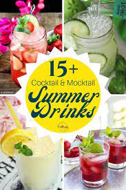 Sensational Summer Drink Recipes The Fresh Cooky Summer Potluck Recipes Mocktails Summer Drinks