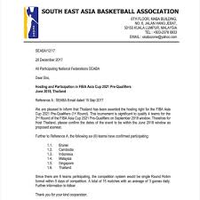 The six (6) third placed teams will advance to play a qualifying tournament that will take place between 12 and 14 august 2021, in jakarta. Sea Sports News Thailand To Host Fiba Asia Cup 2021 Pre Qualifiers