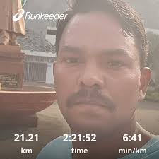 My first half marathon...