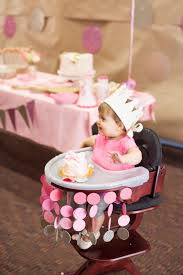 12 First Birthday High Chair Decoration Ideas Princess First Birthday 1st Birthday Girls First Birthday Decorations
