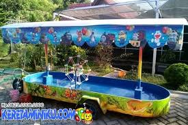 Jual Kolam Pancingan Anak Gerobak Harga Murah Bisa Dipindah Pindah Dan Ditarik Motor Lengkap Alat Pancing Ornamen Ikan Bangku Dan Lain Lai Kolam Anak Ornamen