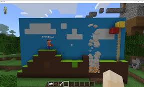 Filled with cool minecraft building ideas for both survival mode and. My Seven Year Old Son Having Fun In Minecraft Building Mario Levels R Aww
