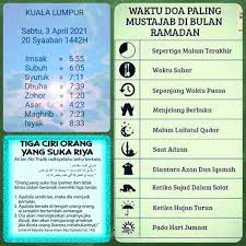Ketika itu baginda diperintahkan untuk menyembelih anaknya, nabi ismail a.s. Azan Subuh Kl