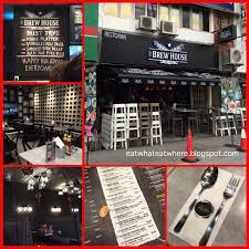 The brew house @ ss2, promises you a warm, friendly. Eat What Eat Where The Brew House Ss2 Pj