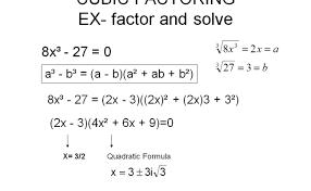 Let's use the equation from the cubic equation calculator as our first example cubic equations have to be solved in several steps. Class 10 Polynomial Part 3 How To Solve Cubic Equations Cute766