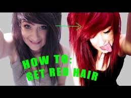 Thank you so much for watching!**. From Brown To Hot Red How To Without Bleach Youtube Funky Hairstyles Cool Hairstyles Hair Color