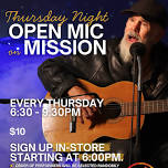 Open Mic on Mission: A Singer/Songwriter Open Mic
