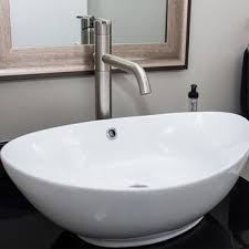 nantucket sinks oblong white vessel