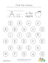 Free interactive exercises to practice online or download as pdf to print. Find The Letter A Worksheet Interactive Worksheet