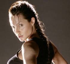 Angelina Jolie As Lara Croft From Tomb Raider Movies Braided Hairstyles Best Action Movies Angelina Jolie